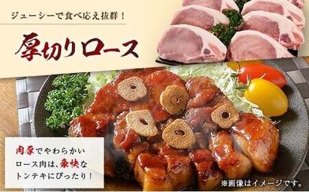 産地直送 宮崎県産 ホエー豚 厚切りロース トンテキ 計1.6kg（200g×8枚） 国産 豚肉 ステーキ