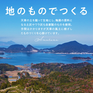 S045-006A_青ナマコ釉七寸皿 1枚