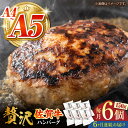 【ふるさと納税】＜毎月お届け＞【全6回定期便】佐賀牛ハンバーグ 150g×6個【がばいフーズ】A5 A4 佐賀牛 ハンバーグ[HCS036]