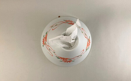 瑞峯窯 有田焼 錦花 ティッシュディスペンサー（ティッシュケース）原重製陶所 35000円 3.5万円 ea008