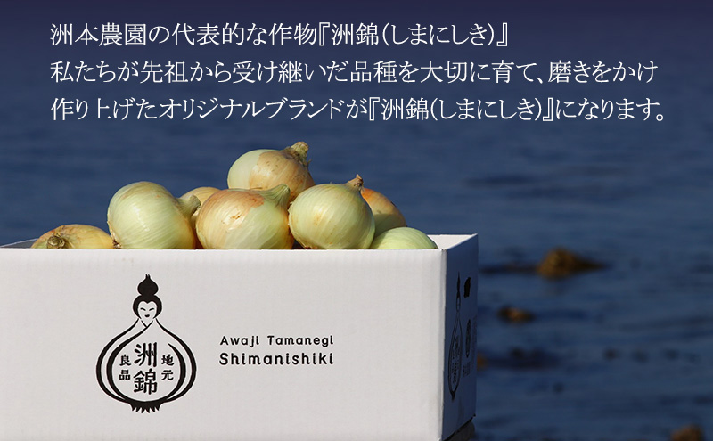 5kg オリジナルブランド 玉葱 洲錦 (しまにしき) 商標登録商
