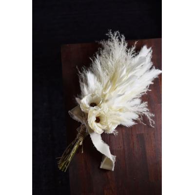 ふるさと納税 江府町 アネモネのスワッグ　shabby　White　ニュアンスブーケ　/　シック　可愛い　上品　春の柚　 |  | 01