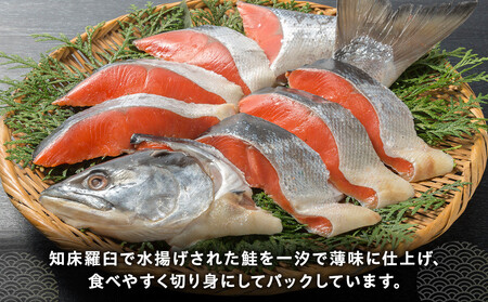 一汐鮭 切り身パック450g 生産者 支援 応援