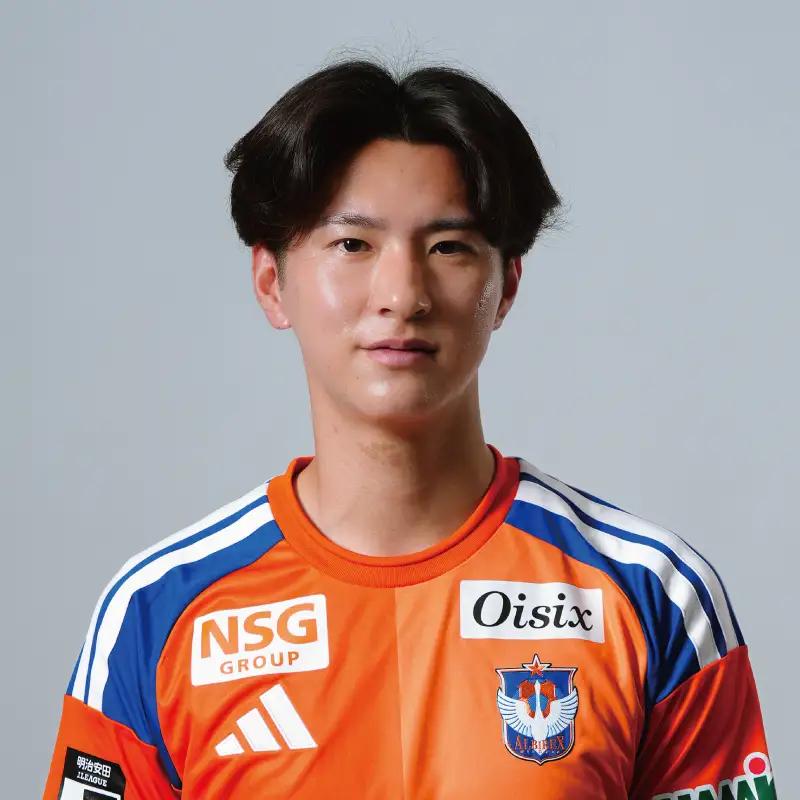 アルビレックス新潟 古長谷 千博選手メッセージ入りブロマイド写真＋全選手サイン入りユニフォーム Mサイズ