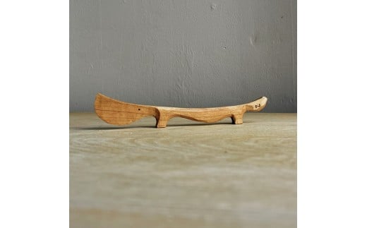 　彫刻バターナイフ