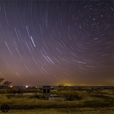 STAR TRAIL＜写真・A4サイズ1枚＞