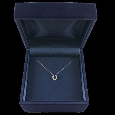 ふるさと納税 甲府市 プラチナ製 ハート&キューピッドダイヤ 0.1ct 馬蹄 ペンダントネックレス 【1450602】 |  | 03