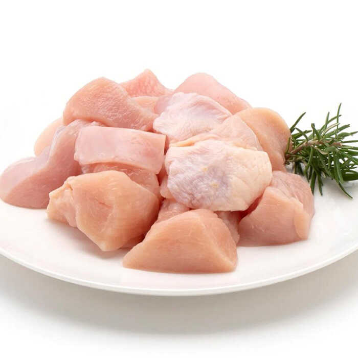 【ふるさと納税】四万十鶏むね肉 切身約 2.4kg (約300g×8パック) カットでかんたん時短セット 【三栄ブロイラー販売株式会社】[ATDP004]