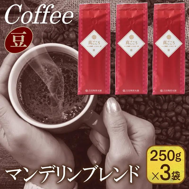 真ごころブレンド 250g×3袋／豆 