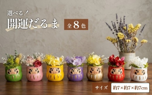 【選べる！】開運だるま 全8色