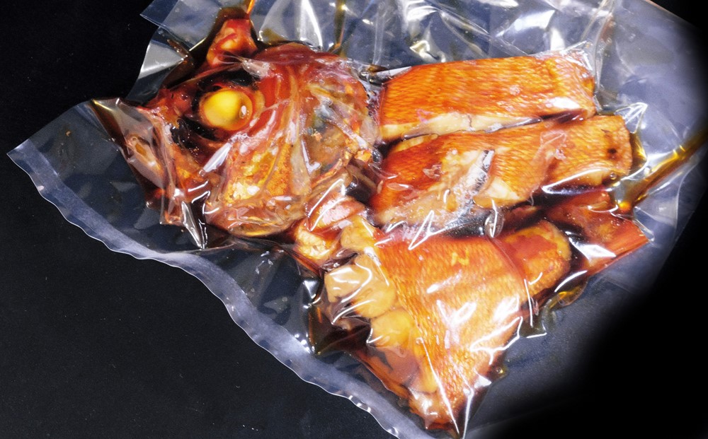 丸ごと1尾！老舗の「魚屋さんの金目鯛煮つけ」(冷凍)(H032109)