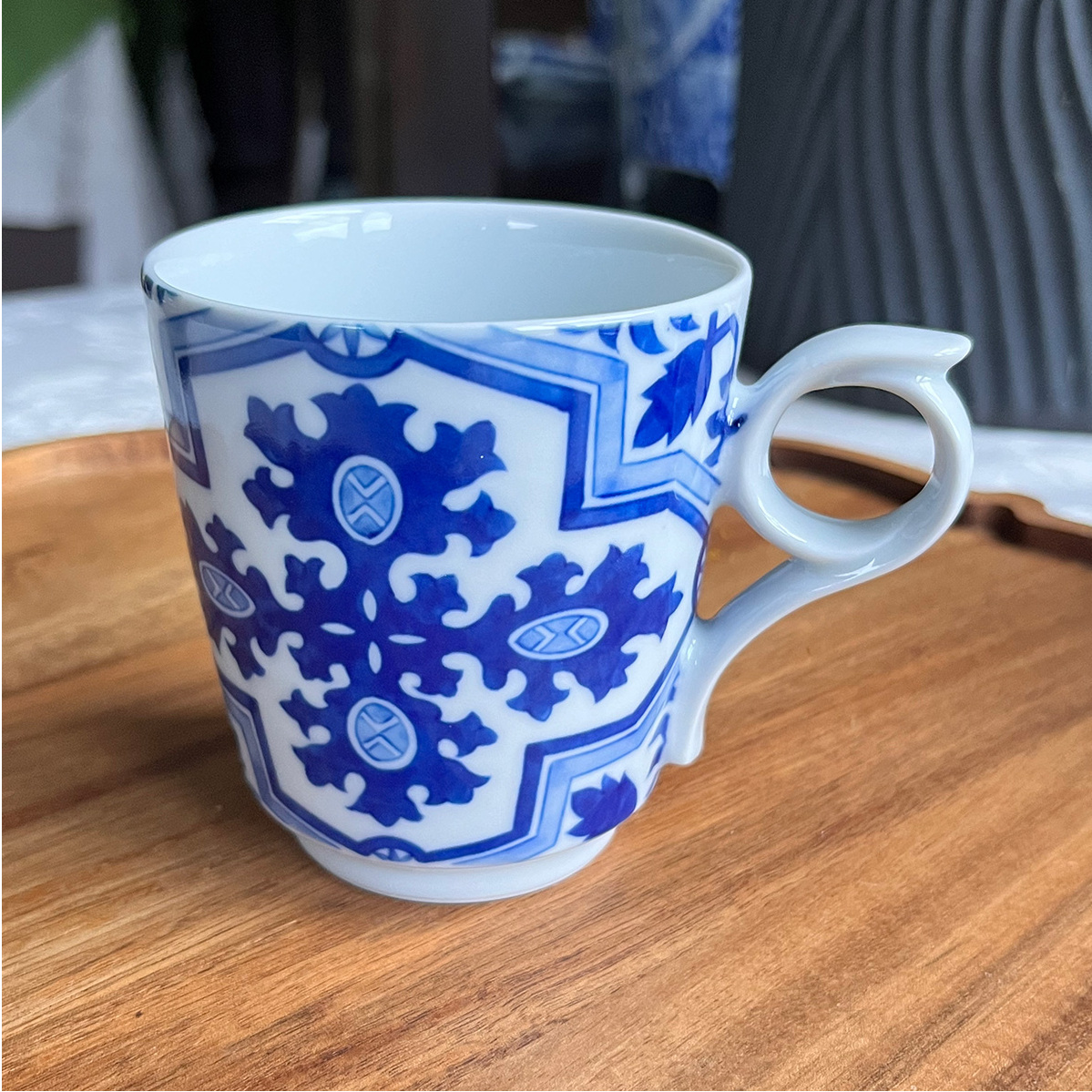 有田焼 染付十字文 ペアマグカップ【有田焼 花伝作】 2個 セット 器 伝統 クルス コップ A25-568_イメージ3