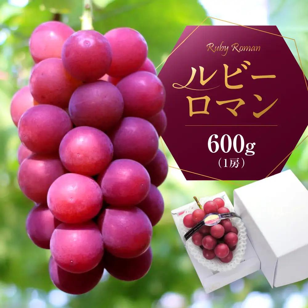 【2027年 先行予約】高級ぶどう ルビーロマン 600g 大粒 希少品 贈答用 ギフト お中元 夏ギフト プレゼント