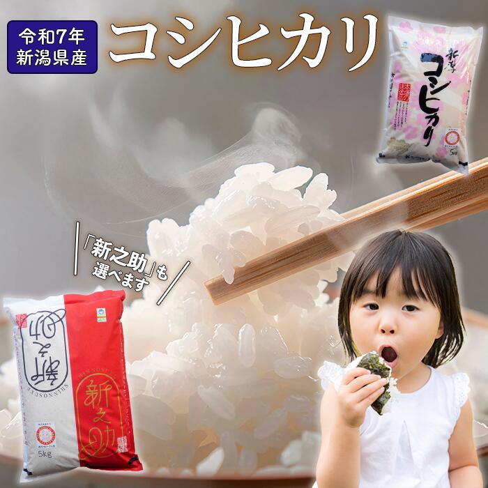 【ふるさと納税】令和7年産 特別栽培米 新潟県産コシヒカリ（白米）5kg,10kg 　令和7年度産 米 新潟県産特別栽培米新之助（白米）5kg,10kg 今町かぐら舎