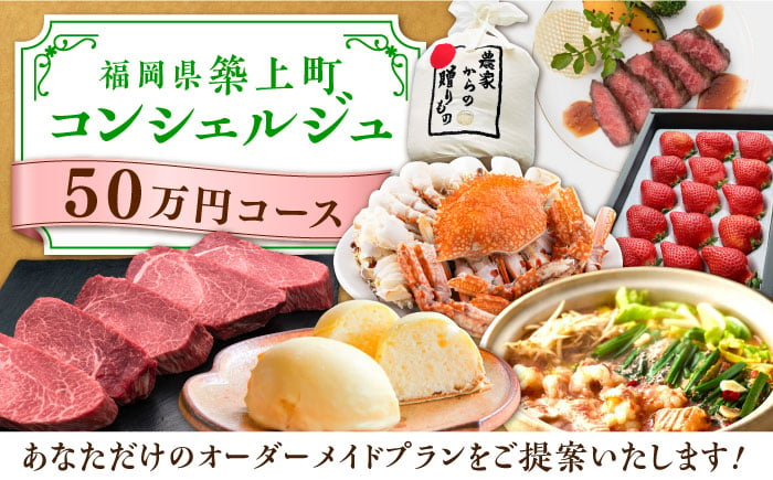 
【後から選べる！】築上町 コンシェルジュ 寄附額 50万円 コース 《築上町》 おすすめ おまかせ 定期便 [ABZY001] 500000円 50万円
