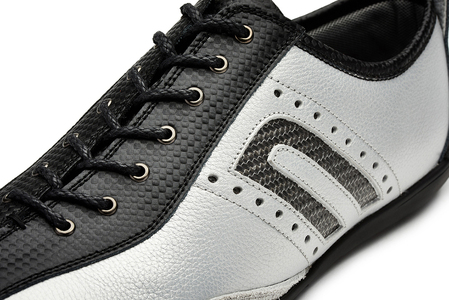 NEGRONI(ネグローニ) ドライビングシューズ イデアコルサ ネグローニレザー&カーボンファイバー（カラー：シルバー、サイズ：26.0cm）【041-002-3-5】