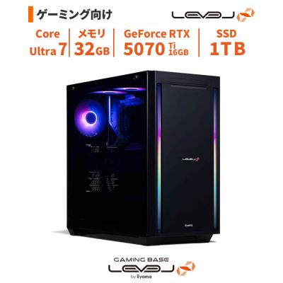 ふるさと納税 出雲市 ミドルタワーゲーミングPC Core Ultra 7/5070 Ti/No.362