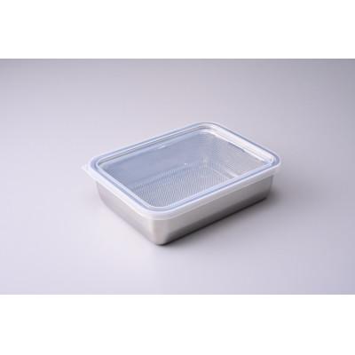 ふるさと納税 燕市 お料理はかどる角バット・角ザルセット　1/2サイズ