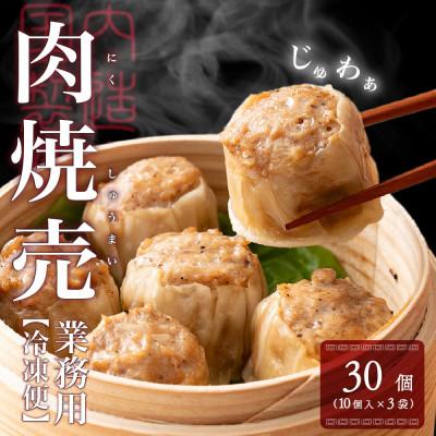 ふるさと納税 静岡市 居酒屋監修 ガツンと濃い味 冷凍ジャンボ焼売 30個(10個×3袋)