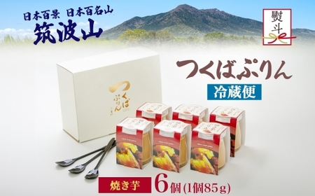 無地熨斗 つくばぷりん 焼き芋ぷりん 6個 プリン ぷりん 焼きいも 焼きイモ やきいも 牛乳 ミルク 卵 とろける スイーツ 贅沢 洋菓子 おやつ 冷菓 ご褒美 デザート 人気 グルメ お取り寄せ 