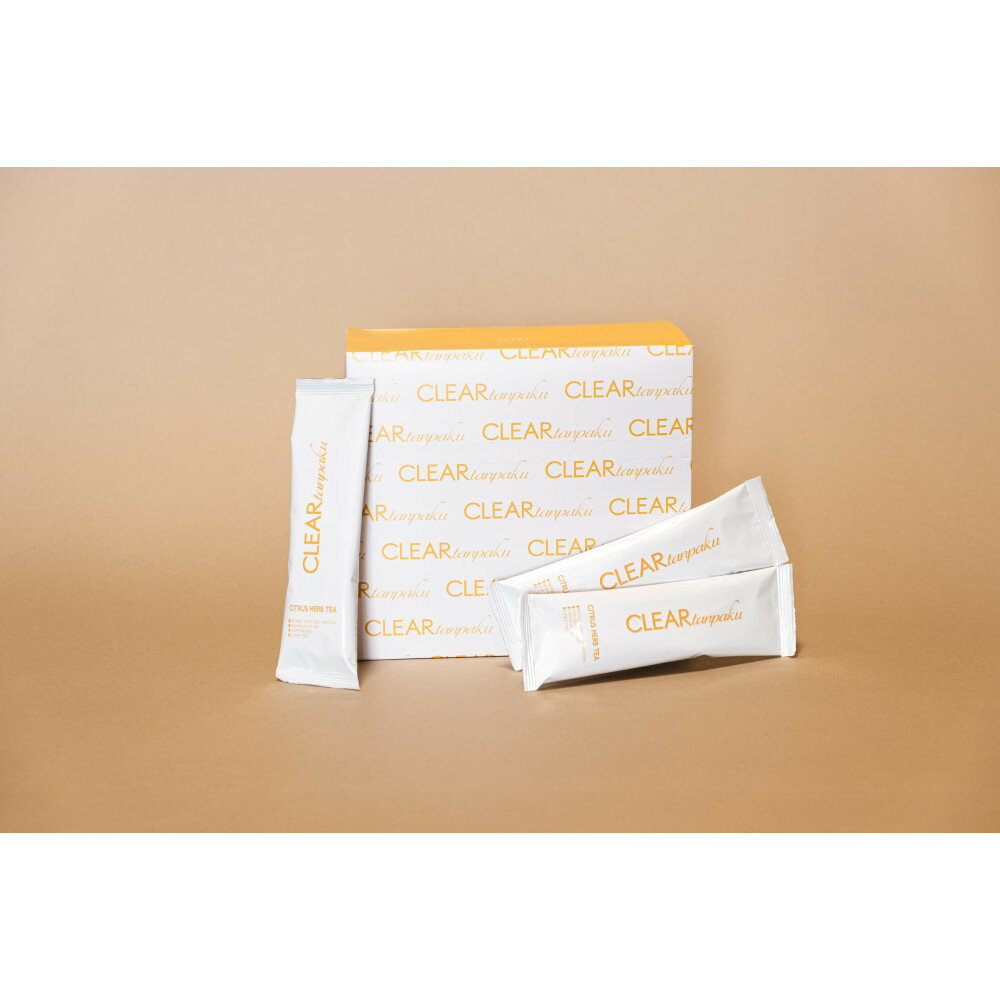 【ふるさと納税】CLEARtanpaku CITRUS HERB TEA　（20g×20包入） | 飲料 ソフトドリンク 人気 おすすめ 送料無料