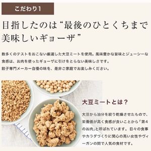 MUSCLE GYOZA SOY ～マッスルギョーザソイ～ 冷凍餃子 40個入り 1袋 | 餃子 ギョーザ 高タンパク 低糖質 低脂質 低カロリー マッスルギョーザ 材料 大豆 ミート 長野県 松本市