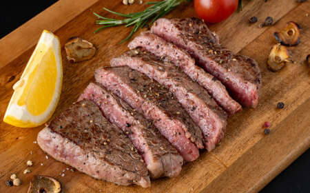 熊本県産 あか牛 ミニステーキ 約480g / ランプ 牛肉 あか牛 赤牛 牛肉 ステーキ ミニステーキ 熊本県【合同会社 たべたせいか】[BHBY010]