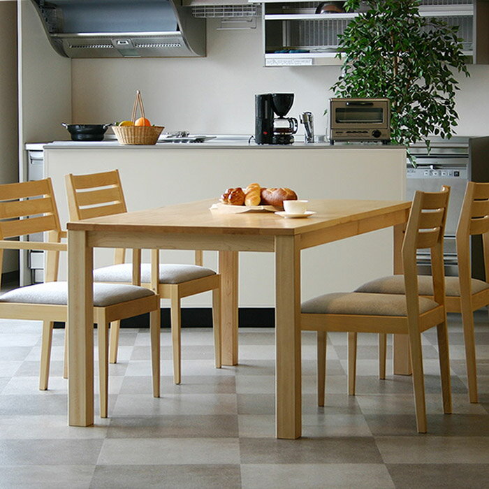 【ふるさと納税】ダイニングテーブル　HOLZ-hm　160x85x72 cm　WAプラス　大川市 | 家具 ファニチャー 人気 おすすめ 送料無料