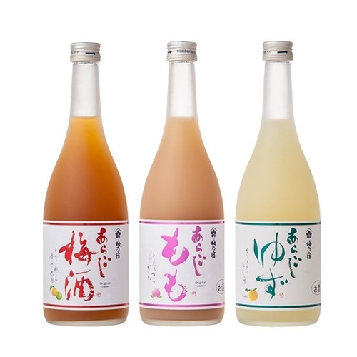 
大人気 リキュール の 3本 セット SG-45 （あらごし梅酒・もも・ゆず 720ml 各1本 ） ／ 梅乃宿酒造 お酒 リキュール ギフト 人気 メーカー直送 デザート 国産 奈良県 葛城市
