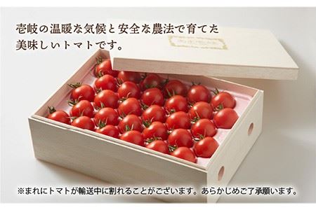 トマト ミディトマト 約2kg  60粒 高級贈答用「あま壱岐」（桐箱大）  《壱岐市》【壱岐の潮風】[JAE002]  野菜 ギフト プレゼント 贈り物 化粧箱 20000 20000円 2万円 コ