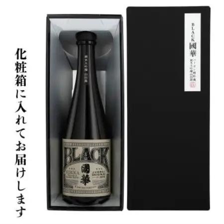 BLACK國華 バーボン樽貯蔵 純米大吟醸 山田錦 720ml 1本 上閉伊酒造【1513905】