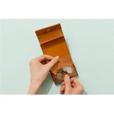 colmのコンパクト財布 ブラック「カードが見やすく取り出しやすい小さな財布」_装飾品・工芸品 財布 服飾小物 _【1404287】