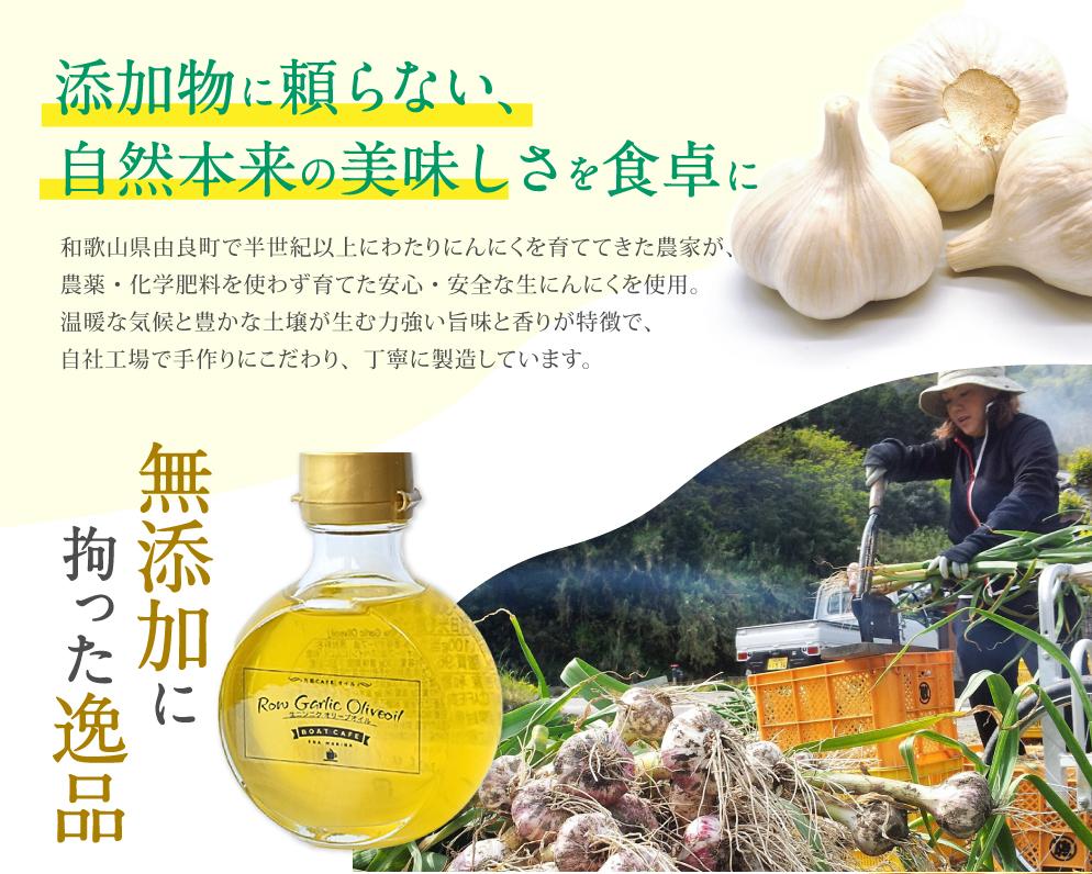 【ガリオ】ガーリックオイル ＆ 刻みオリーブ醤油 各１本 / 万能調味料 無添加 添加物不使用 醤油 にんにく 調味料 ガーリック 調理 洋風 ドレッシング 料理 由良町 和歌山【bcen001】