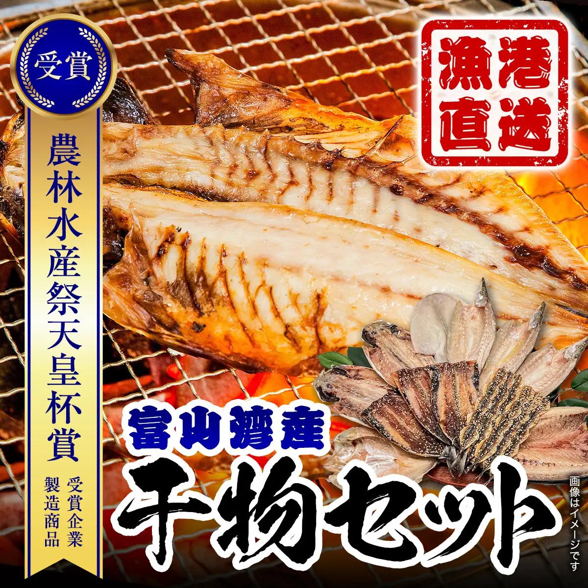 【富山湾産】氷見直送！半七の 干物 詰め合わせセット 〈富山湾の魚のみ使用・天皇杯受賞とろ旨氷見いわし入り〉｜ 干物 詰め合わせ
