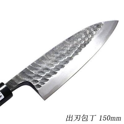 ふるさと納税 小野市 槌目模様 黒仕上げ 出刃包丁 白鋼 150mm |  | 01