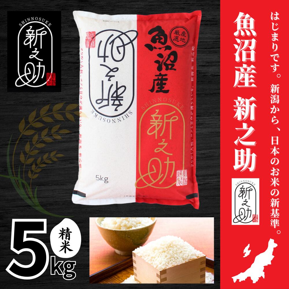 【ふるさと納税】令和7年産新米 中魚沼産「新之助(しんのすけ)」5kg 選べる配送回数 新潟県 津南町 有限会社イタバ