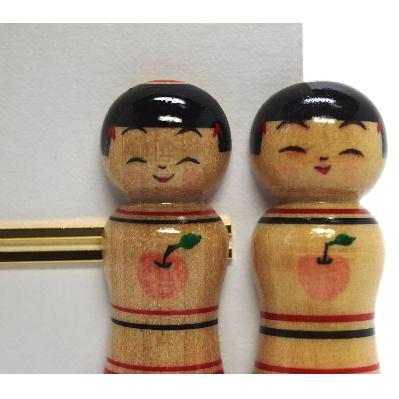 ふるさと納税 黒石市 「こけス」ネクタイピン&帯留め(赤りんご) |  | 01