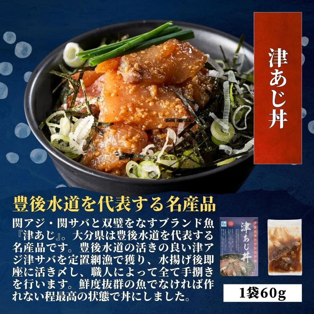 海鮮丼 3種 食べ比べ セット 各2袋/計6袋 | 海鮮丼 津久見市