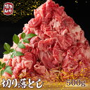 【ふるさと納税】博多和牛 切り落とし 500g 送料無料 牛肉 黒毛和牛 DX006