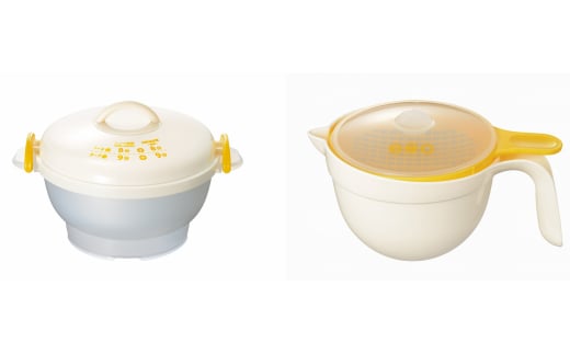 キッチンアシスト レンジでゆでたまご & たまごしらえボウルセット FC011071
