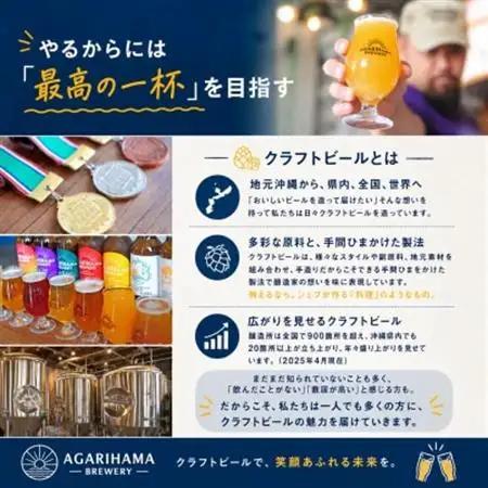 【AGARIHAMA BREWERY・クラフトビール】金城マンゴーエール 6本セット【配送不可地域：離島】【1660086】