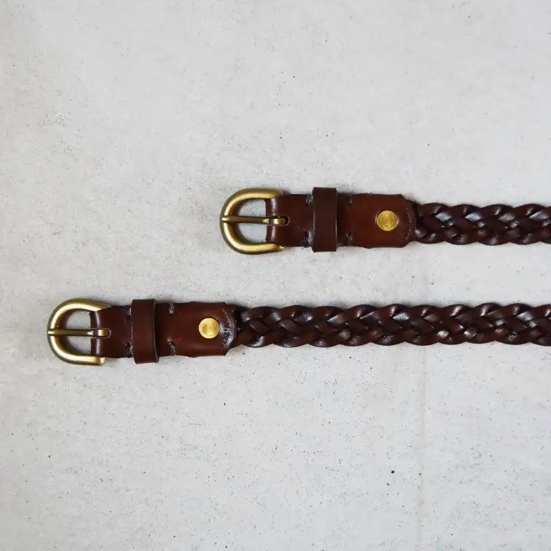 Teha’amana Mesh Belt 20mm メッシュベルト キャメル ロングサイズ