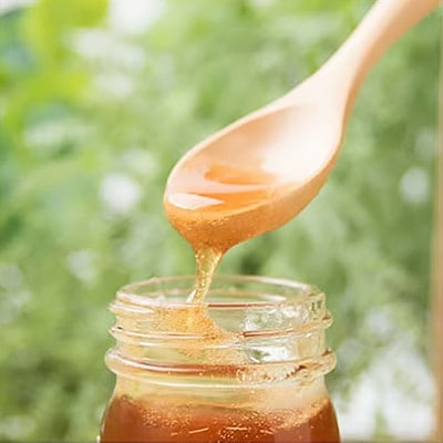 【のし付き・お中元】生蜂蜜・梅シロップ・ジャム2種・バタフライピーバラエティセット　BB-2004C