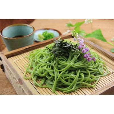 ふるさと納税 掛川市 掛川そねの生茶そば(つゆ付き)220g (約2人前)×4袋セット