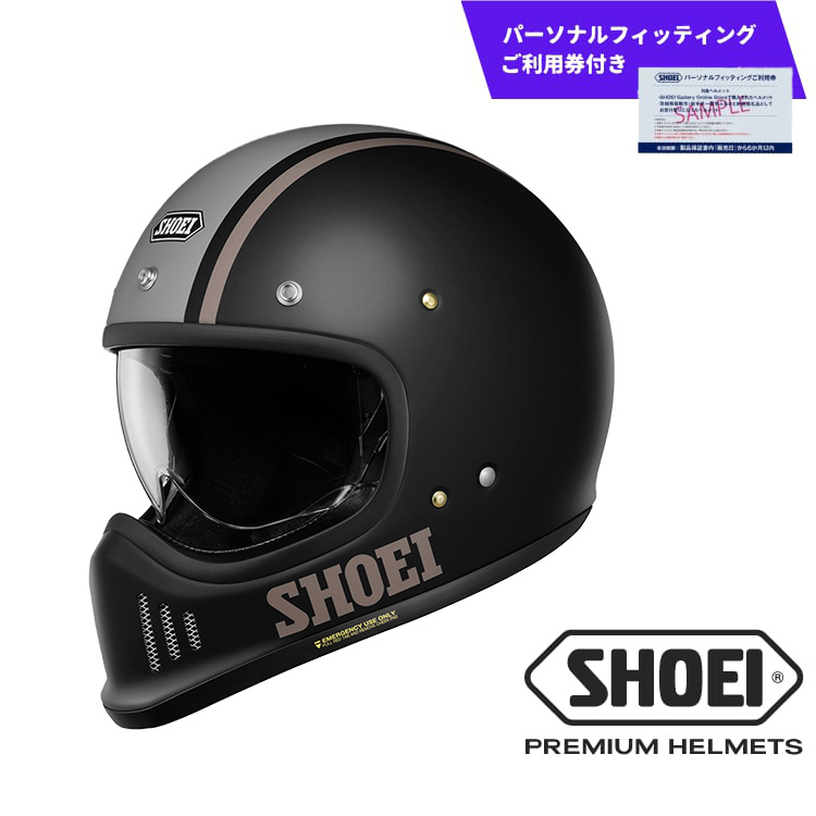 SHOEIヘルメット「EX-ZERO AVENTURE TC-10 (BLACK/GREY) マットカラー」XLサイズ パーソナルフィッティングご利用券付 バイク フルフェイス ショウエイ バイク用品 ツーリング SHOEI品質 shoei スポーツ メンズ レディース