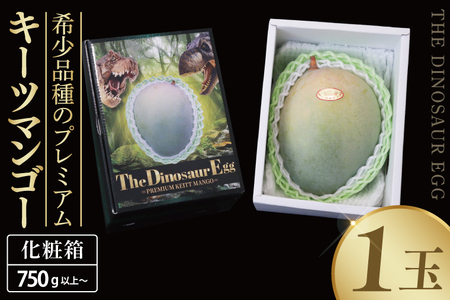 【2026年8月より順次発送】【THE Dinosaur Egg】プレミアムキーツマンゴー 1玉(約750g以上) (BV013)