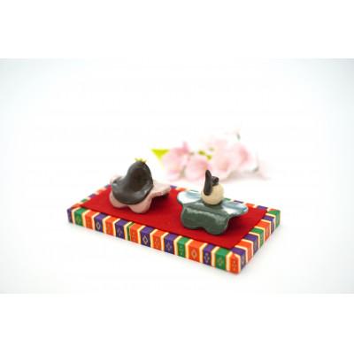 ふるさと納税 安芸市 花型おひなさま(陶器製) |  | 02