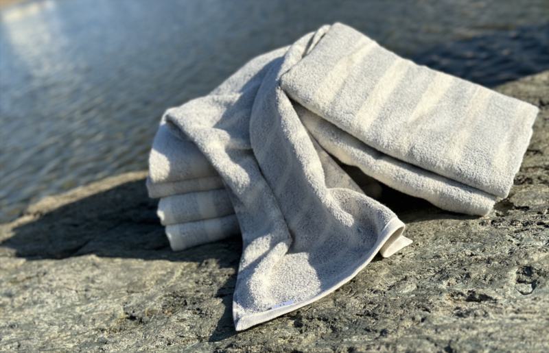 【THE EARTH TOWEL】計８枚タオルセット／速乾泉州タオル（ブラウン）【泉州タオル 国産 吸水 普段使い シンプル 日用品】 030D129