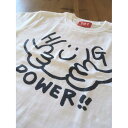 【ふるさと納税】鎌倉ブランドの老舗「KAMAKULAX」の定番オリジナルHUG POWER ! Tシャツ【ホワイト】Sサイズ