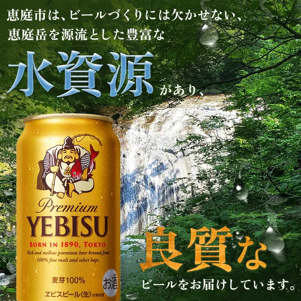 サッポロヱビスビール 350ml×24本【880060021】